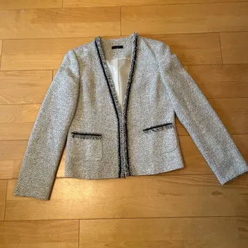 a.v.v 트위드 자켓 L