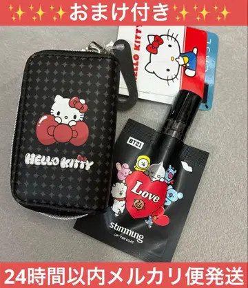 [ 택 포함 새상품 ] Hello Kitty 키케이스 블랙