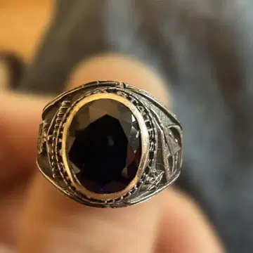 실버 925 칼리지 반지