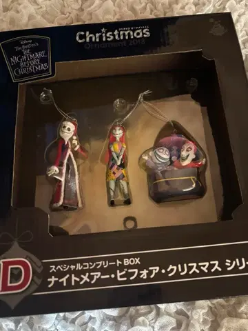 Disney 나이트메어 비포어 크리스마스 오너먼트 2018