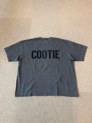 COOTIE 피그먼트T셔츠 블랙