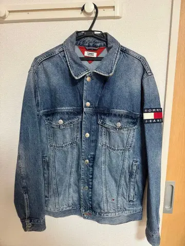 TOMMY JEANS 남성용 데님 자켓 M 사이즈