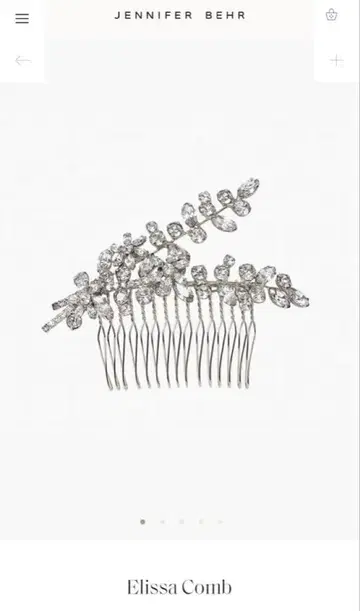 JENNIFER BEHR 크리스탈 빗