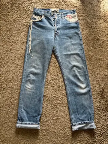 리메이크 데님 리바이스 501