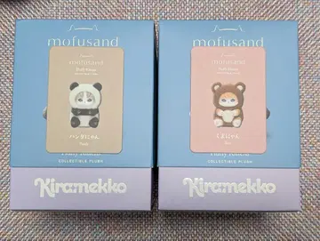 mofusand Kiramekko 팬더냥 곰냥