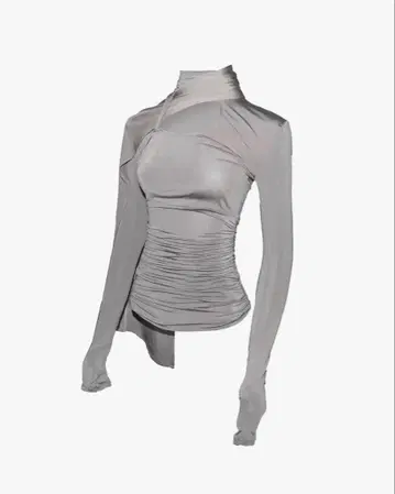 theredthread S asymmetric drape tops