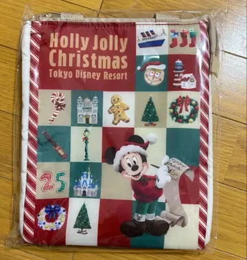 디즈니랜드 씨 수베니어 런치 케이스 크리스마스 미키 미니