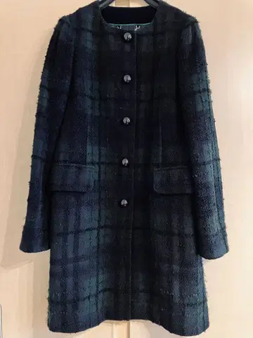 [ 새상품급 ] 키이스 브리티시 스타일 노카라 코트