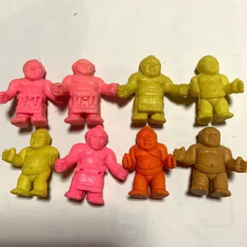 스모 선수 지우개 피규어 모음