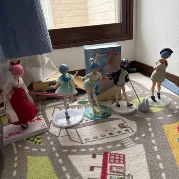 라무와 렘 피규어 6체 세트