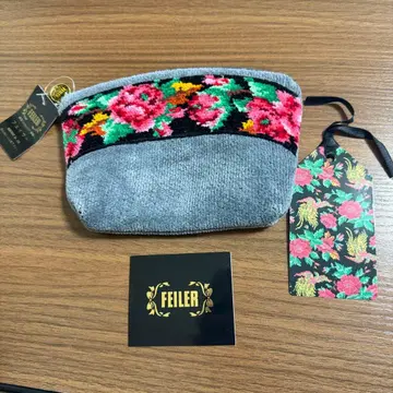 FEILER 페이러 꽃무늬 파우치 소품함