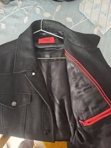 HUGO 블랙 캐주얼 자켓