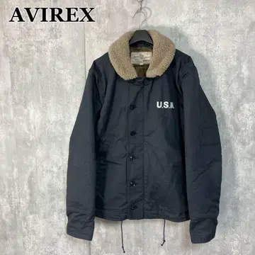 AVIREX N-1 플레인 덱 자켓 XL