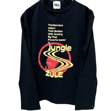 일본제 TA 긴팔 티셔츠 블랙 S 사이즈