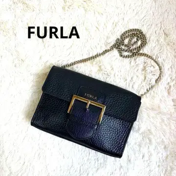 훌라 FURLA FLO 체인백 블랙 숄더백 블랙