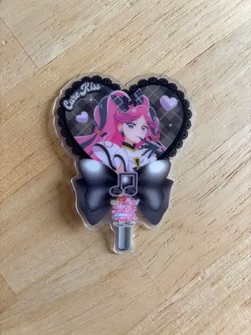 영화 너와 아이돌 프리큐어 입장객 특전 부채형 클리어 카드 큐어 키스