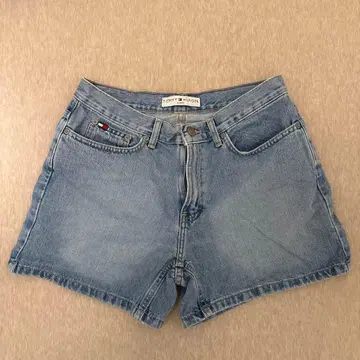 TOMMY HILFIGER 데님 숏팬츠