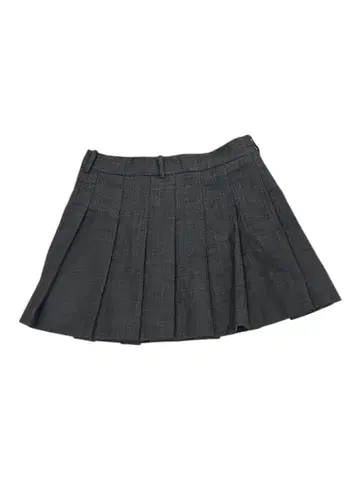 ZARA 그레이 플리츠 미니 스커트