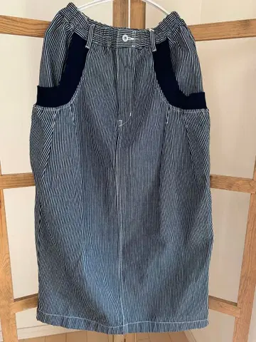 [ 미사용 새상품 택 포함 ] milimili 히코리 포켓 RIB 스커트