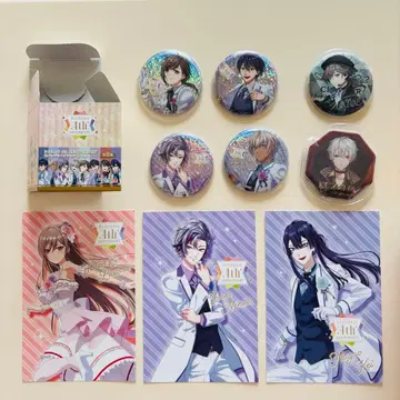 니지산지 굿즈 캔뱃지 엽서