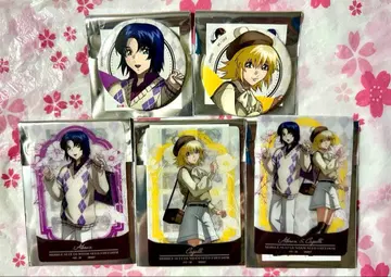 건담 SEED 아스란 카가리 preppy style 캔뱃지 외