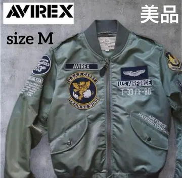 [ AVIREX 아비렉스 ] MA1 플라이트 자켓 TYPE L-2 M