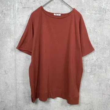 CINEMA CLUB 티셔츠 반팔 M 레드 무지 봄/여름