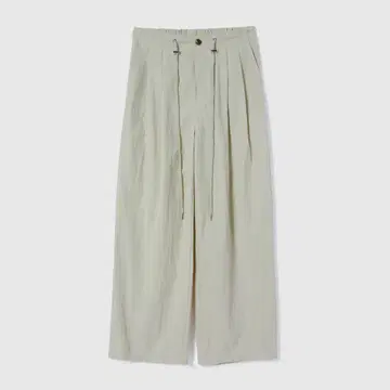 SeaRoomlynn 2tuck 나일론 볼륨 팬츠 아몬드 그린