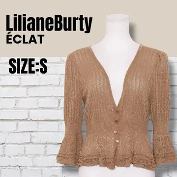 새상품급 Liliane Burty 리리앙 뷔르티 볼레로 가디건