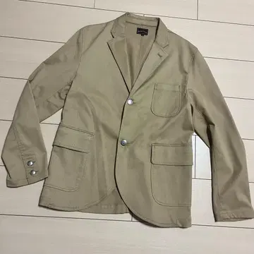 새상품 미사용 EDWIN 베이지 테일러드 자켓 M 남성용