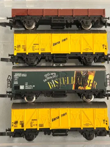 메르크린 Z 게이지 화차 4량 세트