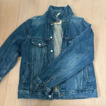 구제 의류 남성용 헤인즈 데님 자켓 L