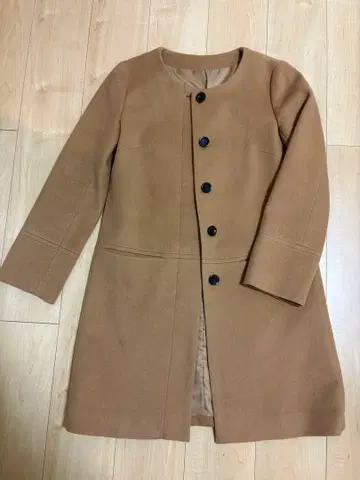 노카라 코트 캐시미어 혼방 사이즈 40