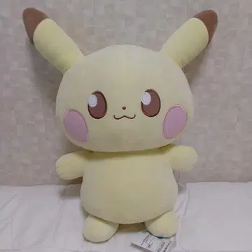 포켓피스 피카츄 폭신폭신 BIG 봉제 인형 귀여워요