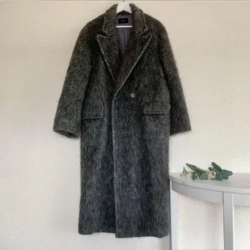 EMODA 그레이 롱 코트