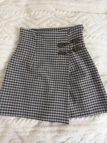 SNIDEL 체크 무늬 미니 스커트 새상품급