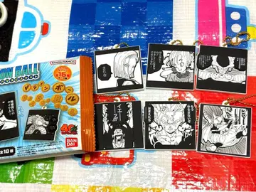 드래곤볼 40주년 기념 러버 마스코트 라바마스 비스켓 6개 세트