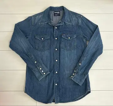 랭글러 데님 긴팔 셔츠