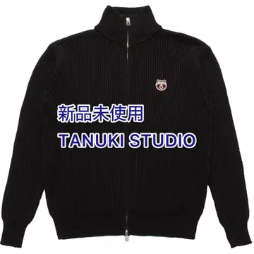 미사용 새상품 TANUKI STUDIO / 너구리 스튜디오 / 지퍼 니트