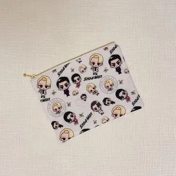SnowMan 20cm 플랫 파우치 라울