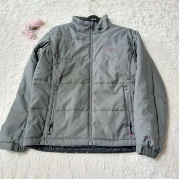 컬럼비아 옴니 히트 퀼팅 자켓 코트 도트 무늬