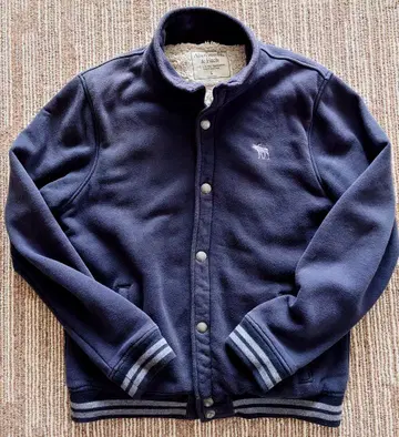 Abercrombie & Fitch 아바클로 스타디움 점퍼 L