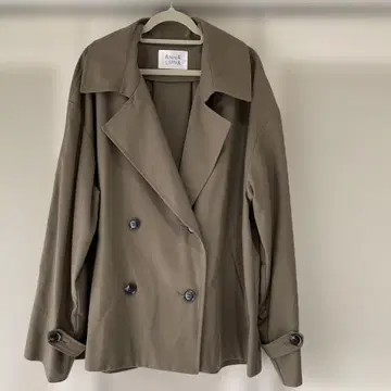 미사용품! ANNA LUNA 브라운 더블 브레스트 자켓