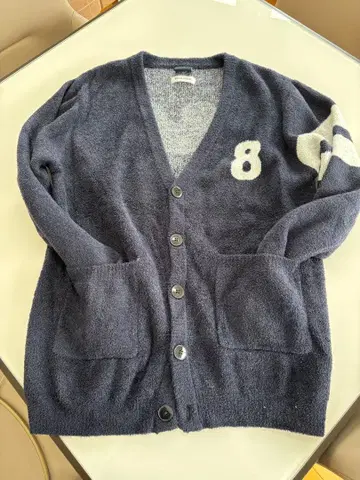 muta 니트 가디건 네이비