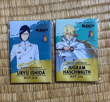 BLEACH 니지겐노모리 유그램 하쉬발트 이시다 우류 캔뱃지