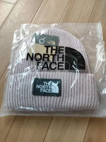 THE NORTH FACE 탁한 핑크 니트 모자