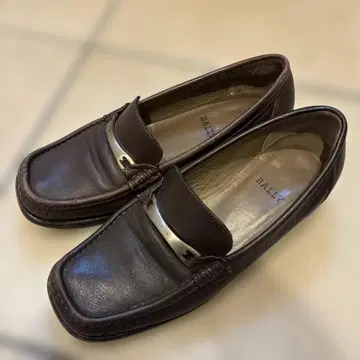 BALLY 다크 브라운 로퍼