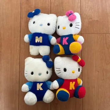 헬로키티 봉제 인형 4개 세트