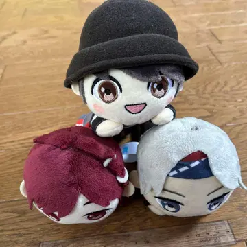 K-POP 봉제 인형 BTS 정국 뷔 제이홉 3개 세트