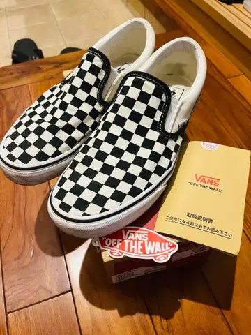 반스 체커 슬립온 US 기획